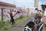 Thumbnail for File:Moreart 2013 - Upfield Bike Path Cameron Street - Runaway Garden by Gosia Lapinski.jpg