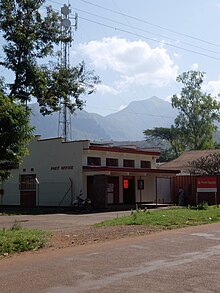 Moroto Post Office, with Mount Moroto in the background Moroto Post Office.jpg