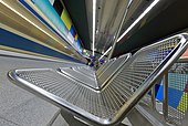 Stazione della metropolitana di Monaco Georg-Brauchle-Ring, aprile 2017.jpg