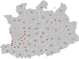 Localisation de Province d'Anvers