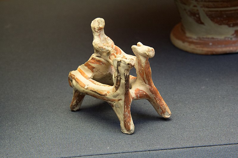 File:Mycenaean terracotta, man in two-horse chariot, about 1200 BC, Ialysos, BM Cat Terracottas B2, 142829.jpg