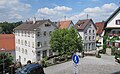 Deutsch: Blick von der Stadtkirche St. Laurentius in Nürtingen auf die Altstadt am Schlossberg