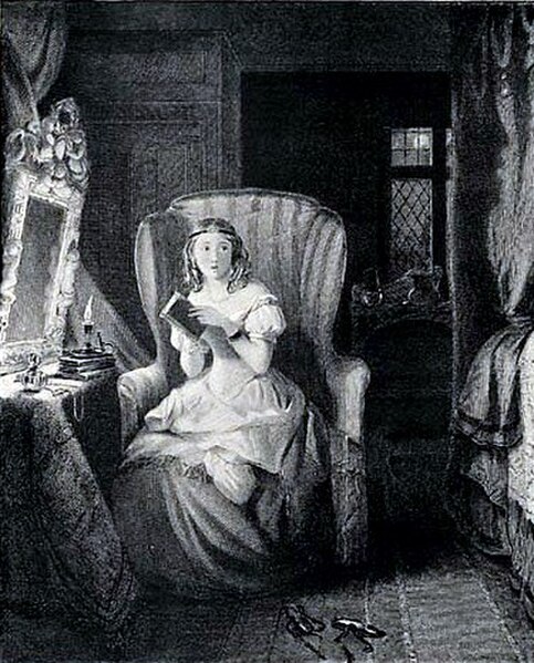 Catherine Morland, the naive protagonist of Northanger Abbey (1818), Jane Austen's Gothic parody