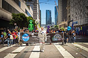 NASA pride parade in Silicon Valley NASA LGBT parade.jpg