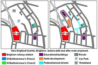 <span class="mw-page-title-main">New England Quarter</span> Mixed-use development in Brighton and Hove, England