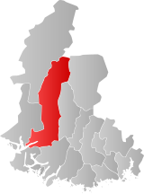 Kvinesdal within Vest-Agder