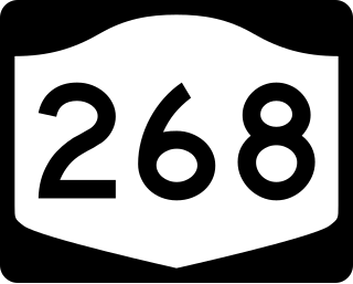 New York State Route 268 (1934–1974) Former highway in New York