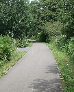 National Cycle Route 4 at Brynmenyn - geograph.org.uk - 2636180