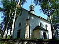 Čeština: Kostel v Nelahozevsi nápověda English: Church in Nelahozeves, CZ help