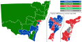 New South Wales state election 2015 - Winning Party By Division