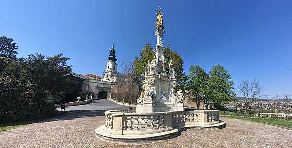 Nitra Castle - main gate