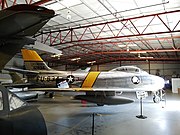 North American F-86F-30-NA Sabre ‘FU-834’ “Jolley Roger” (N186AM) (2789563214).jpg