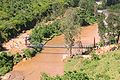 Pedestrian bridge over river Nyabarongo, Rwanda (2002)