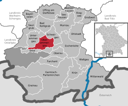 Oberammergau - Localizazion