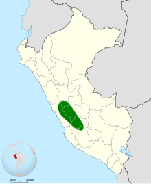 Oreotrochilus melanogaster map.svg