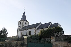 Osnes - l’ Église Saint-Benoît - Photo Francis Neuvens lesardennesvuesdusol.fotoloft.fr.JPG