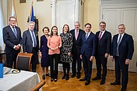 Celebratory lunch of Finland´s Prime Ministers on 27 September 2022