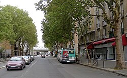 Avenue de la Porte-Chaumont