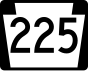 Značka Pennsylvania Route 225