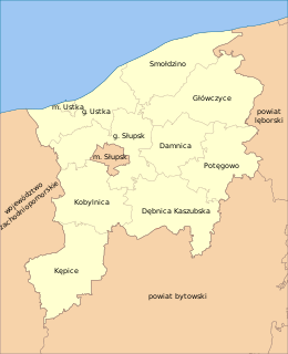 Słupsk County County in Pomeranian, Poland