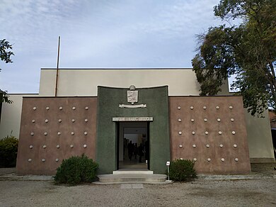 Facade of the Belgian pavilion Padiglione del Belgio, Biennale di Venezia, 2021.jpg