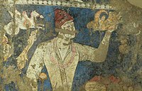Фреска из Пенджикента (VI-VII века н. э.)