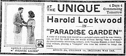 Jardin du paradis 1917 annonce de journal.jpg