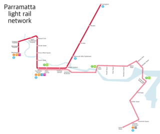 <span class="mw-page-title-main">Parramatta Light Rail</span> Light rail line under construction in Sydney