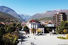 Main square of the city of Peja Peja.jpg