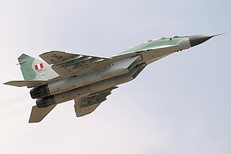 Aereo da caccia MiG-29SE dell'aeronautica peruviana.