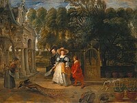 Елена Фурме с Рубенс и тяхното дете, ок. 1630