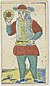 Piemontese tarot dek - Solesio - 1865 - Jack of Coins.jpg