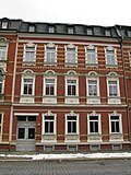 Apartment building in closed development