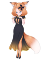 Anime fox-girl (shy)