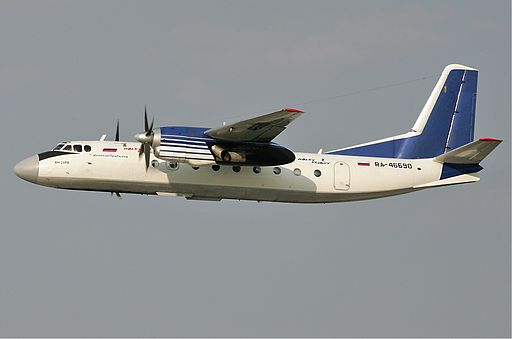 Polet Antonov An-24 Pichugin-2