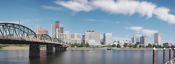 Downtown Portland in 2007