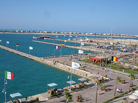 Yacht harbour of Marina el-Alamein