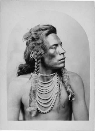 Curley, Custer's Crow scout and interpreter through the battle.
