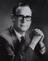 Portrait of James B. Rhoads, Fifth Archivist of the United States, ca. 1968 (12238838874).jpg