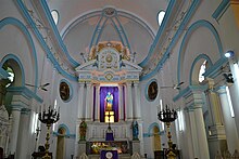 Interior of Holy Rosary Cathedral, Kolkata Portuguese Charch 02.JPG