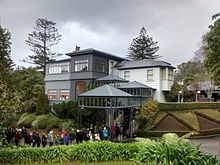 Premier House in Wellington is the prime minister's residence. Premier House, Wellington 3.jpg