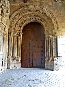 Porta del portale o quella della Vergine - Sud