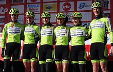 The team in 2015 Quaregnon - Le Samyn, 4 mars 2015, depart (B10).JPG