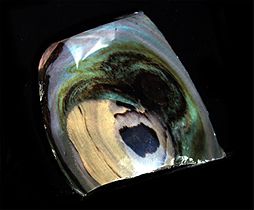 Rainbow obsidian