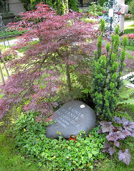 Rainer Werner Fassbinder Grab Bogenhausener Friedhof