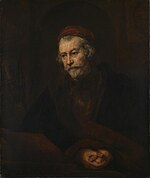 Рембрандт, Апостол Павел, 1659, Национальная галерея, Лондон. Jpg 