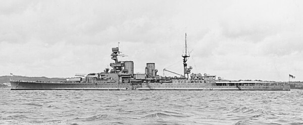 Renown following her reconstruction, 1928