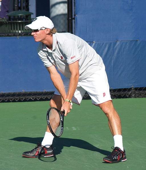 South African Rik de Voest partnered Łukasz Kubot to victory in the 2008 doubles event