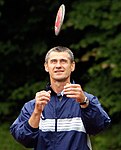 Romas Ubartas, 1992 Olympiasieger, und 1986 – damals noch für die Sowjetunion, scheiterte hier mit 61,49 m in der Qualifikation