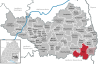 Lage der Gemeinde Rot a. d. Rot im Landkreis Biberach